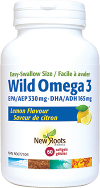 Wild Omega 3 EPA 330 mg · DHA 165 mg