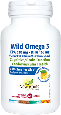 Wild Omega 3 EPA 330 mg · DHA 165 mg