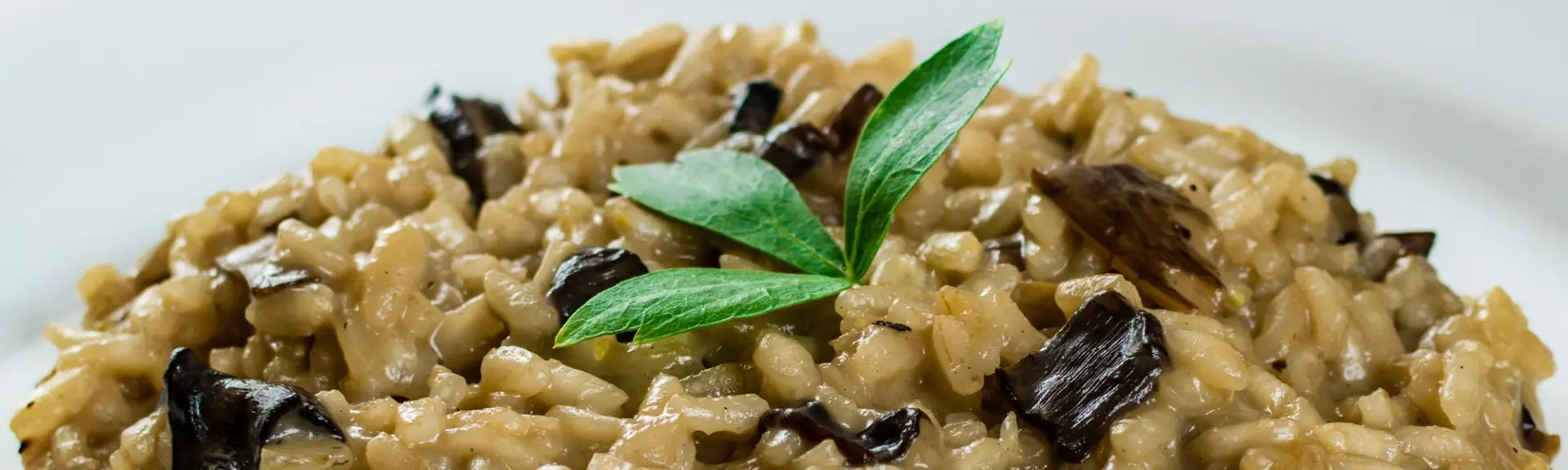 Risotto aux champignons et à la saucisse italienne