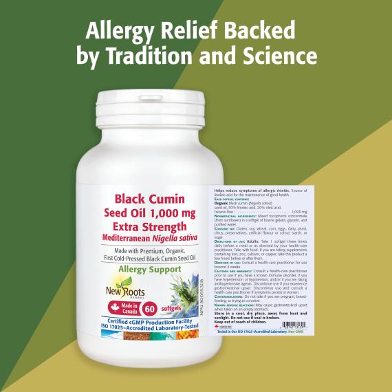 Black Cumin Seed Oil 1,000 mg Extra Strength