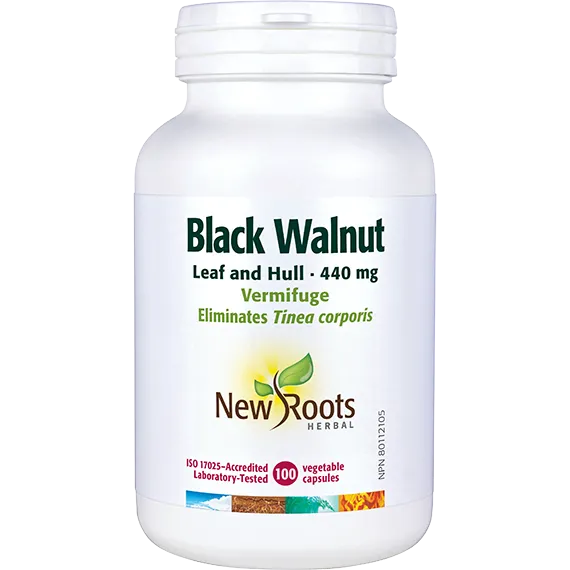 Black Walnut Leaf and Hull